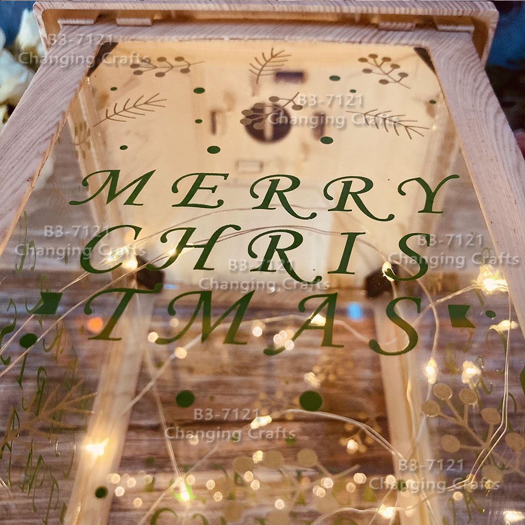 Cross-border wholesale of Christmas wind lamps, LED electronic candles, table lamps, night lights, antique horse lanterns, decorative craft ornaments Item Picture