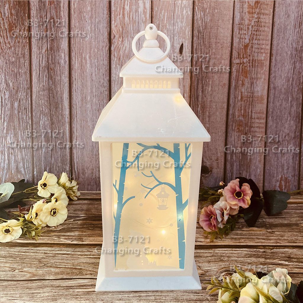 Christmas wind light, large black Nordic simple plastic glass windproof candle holder, romantic wedding decoration piece details Picture
