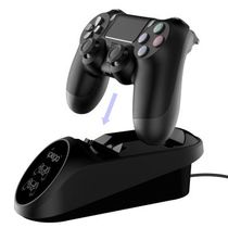 PG-9180 PS4/SLIM/PRO Universal Wireless Controller Two-seat charger PS4 Controller Charging base with LED light