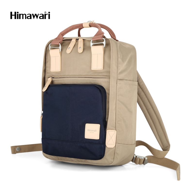 沐果箱包187 新款尼龙防水男女生学生书包日本双肩包户外背包电脑包产品图