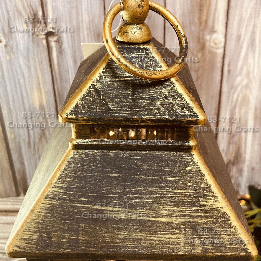 Cross-border antique-style Christmas and Ghost Festival wishing lanterns, ramadan decorative craft, wholesale small oil lamps for Ramadan detail image 14