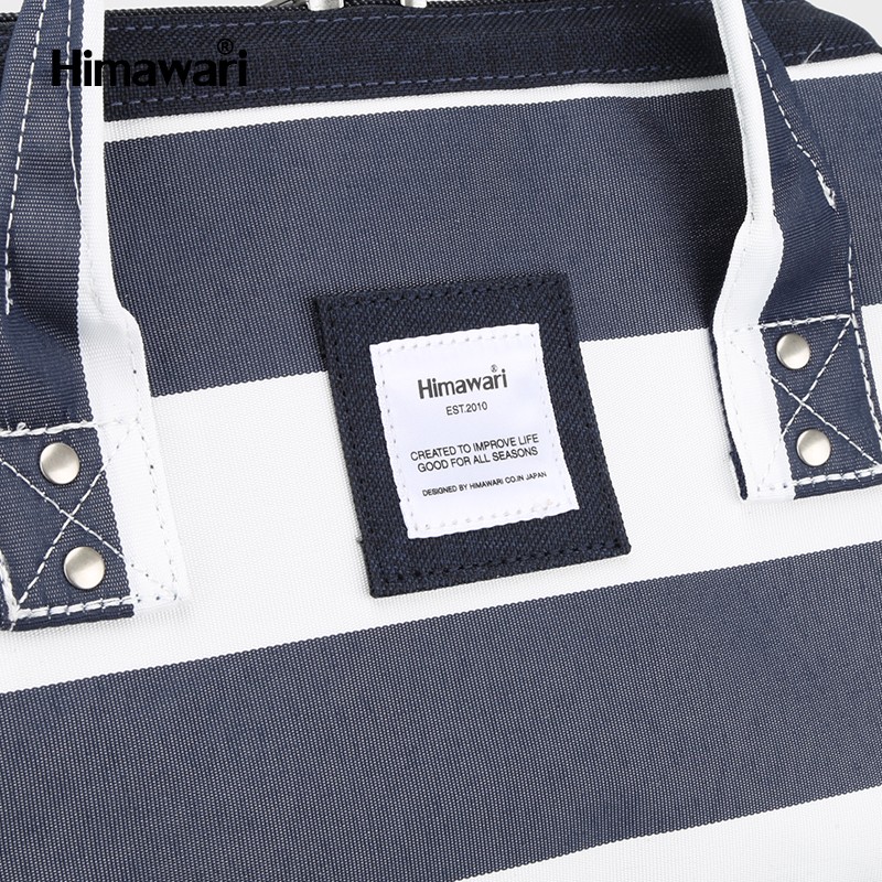 沐果箱包ABCD 日本双肩包大容量离家出走包时尚条纹款背包外贸爆款工厂现货详情图12