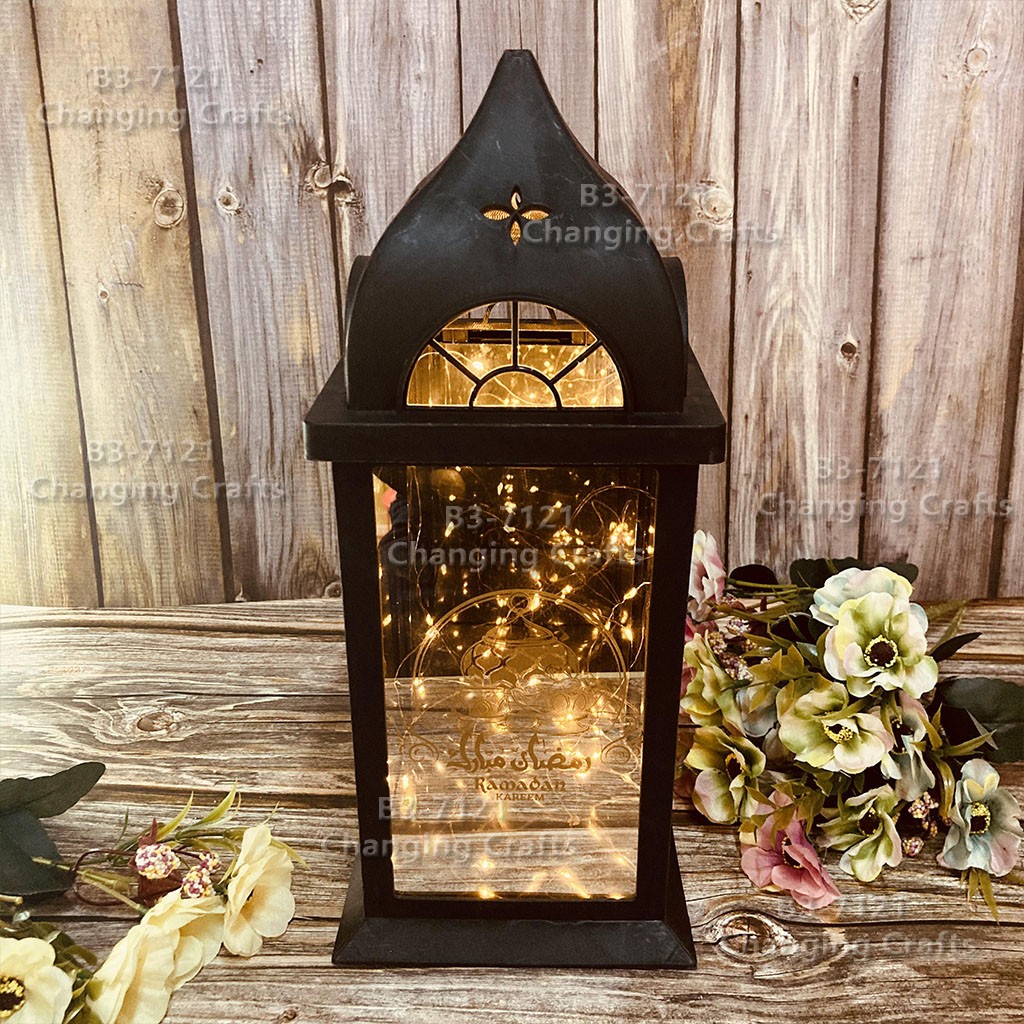 Cross-border antique-style Christmas and Ghost Festival wishing lanterns, ramadan decorative craft, wholesale small oil lamps for Ramadan detail image 12