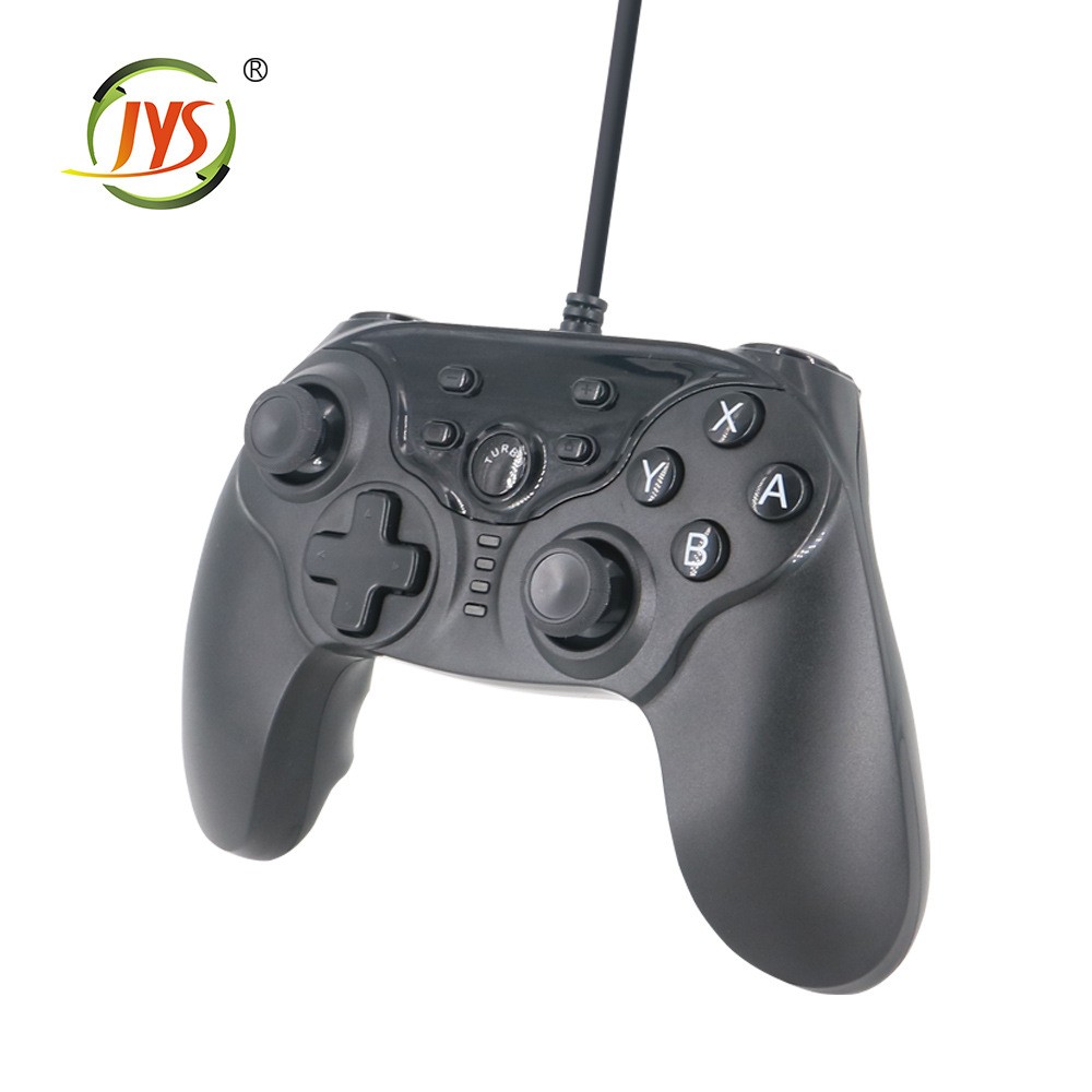 The Nintendo SWITCH wired controller features a screenshot and vibration function detail image 1