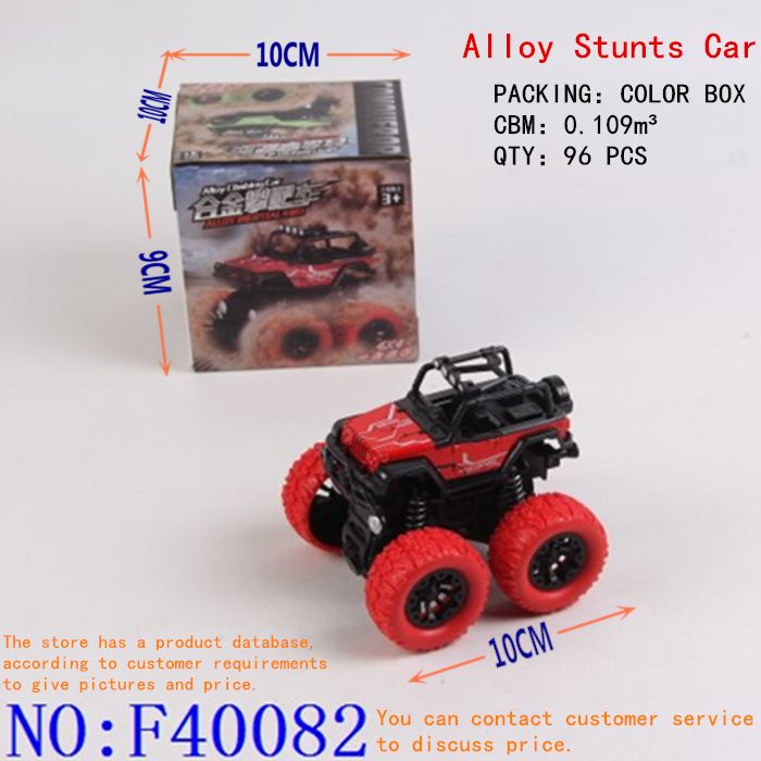 Truck Alloy Stunt Truck Children's SUV Boys Toy Stunt Bigfoot Climber F40082