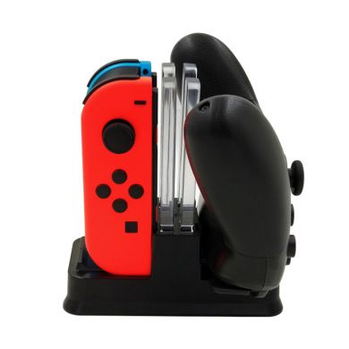 Manufacturer direct switch Charger small handle colorful four-charge base switch pro handle charger charger charger