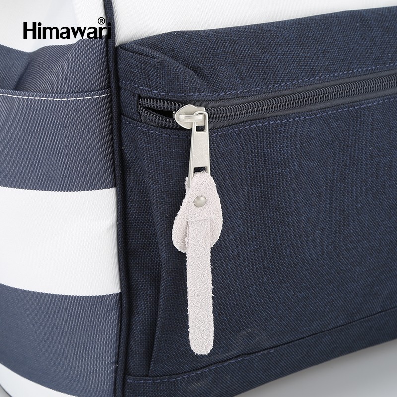 沐果箱包ABCD 日本双肩包大容量离家出走包时尚条纹款背包外贸爆款工厂现货详情图8