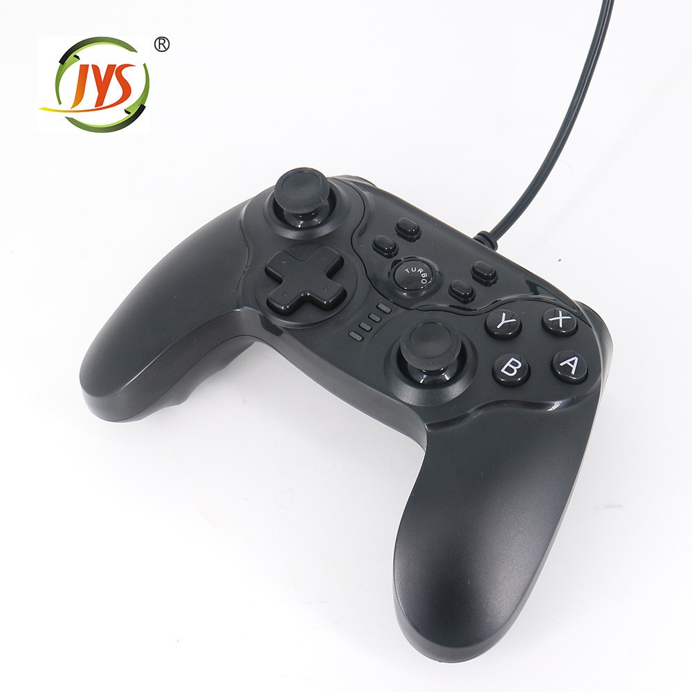 The Nintendo SWITCH wired controller features a screenshot and vibration function detail image 4