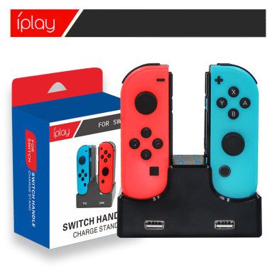 Nintendo Switch controller four-charge NS four-in-one charger Four small controller seats left and right controller seats