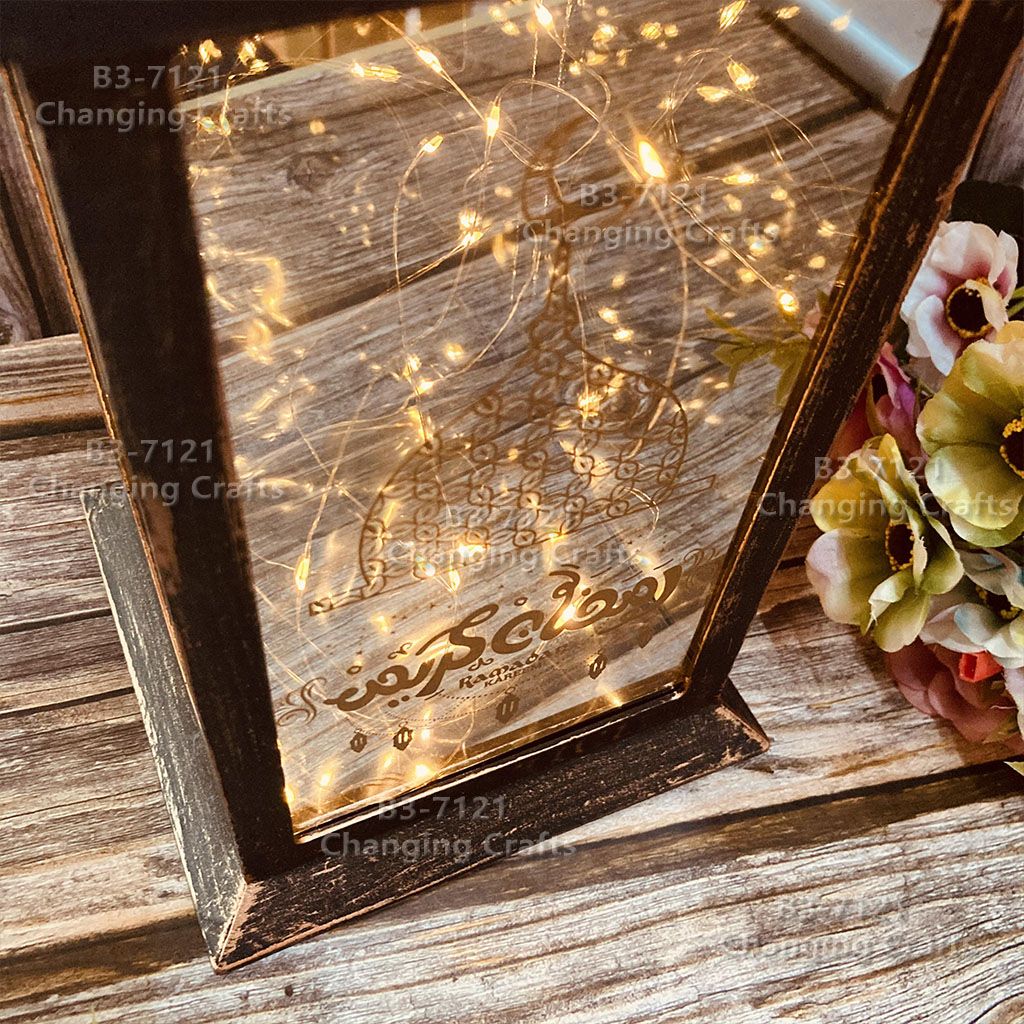 New decorative craft lantern eid mubarak, ramadan style lantern, cross-border exclusive supply Application Scenario