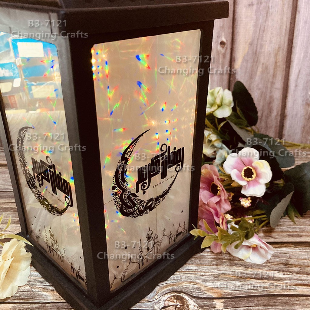 Ramadan, Christmas, plastic wind lamps, decorative craftsmanship, electronic candles, creative accessories, street goods, imported LED lights detail image 6