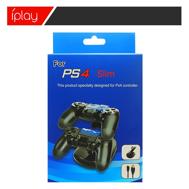 工厂直销 PS4手柄双充座充支架ps4手柄充电器PS4蓝光飞机座充爆款详情图10