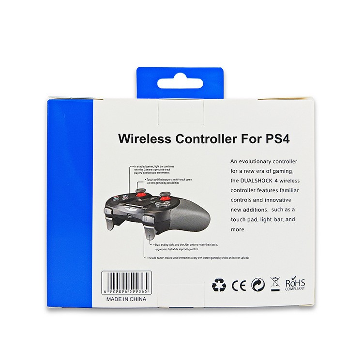 Private mold rubber PS4 wireless Bluetooth controller, available in 4 colors specifically for PS4 console game controllers detail image 11
