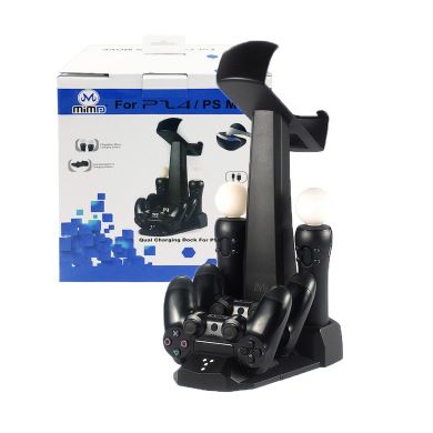 PS4 charger PS4 Wireless Controller Two-charger PS move Two-charger 4-in-1 +PS4 VR charger stand