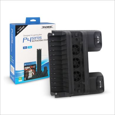 PS4/SLIM/PRO Multi-function cooling base PS4 Base cooling fan + disk rack + Dual charge TP4-882