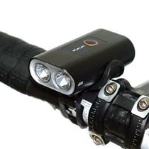 TL45USB rechargeable bicycle aluminum alloy headlights Mountain bike two headlights illuminate outdoor cycling bike headlights
