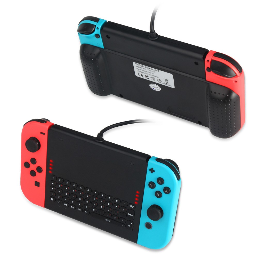 DOBE Nintendo Switch Joy-Con有线键盘NS聊天键盘握把可接底座详情图4