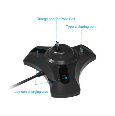 New switch multi-in-one charging seat Fairy Ball plus/joy-con/pro handle charging stand