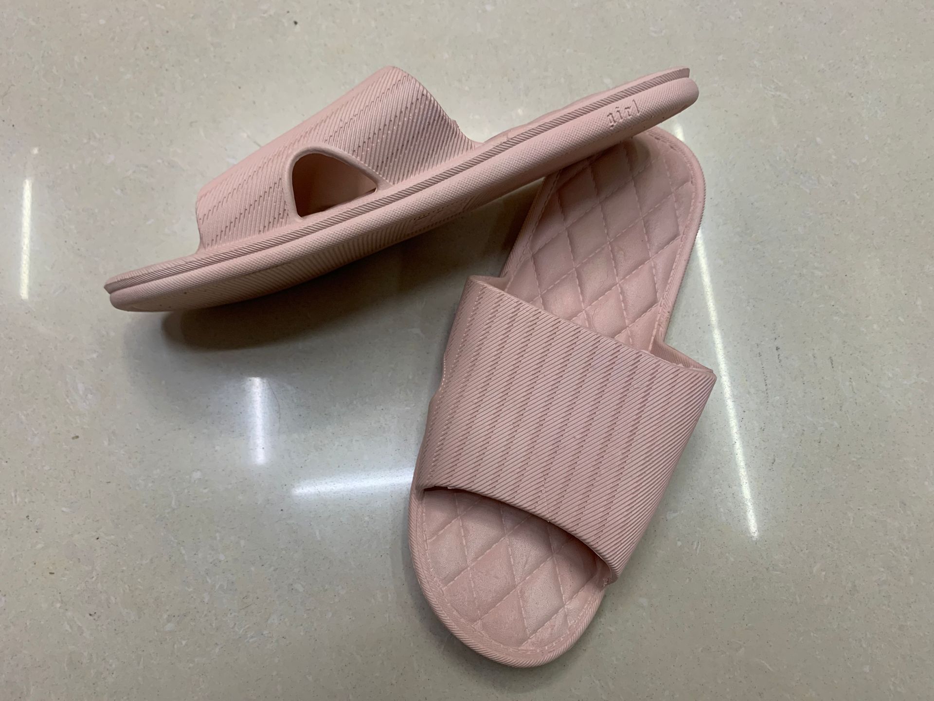 Summer household household bath plastic shower PVC bottom slippers female summer men bathroom non-slip couples four seasons a pair of C-1 Application Scenario