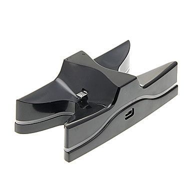 PS4 gamepad two-seat charging ps4 gamepad Seven-color dual-charge stand Wireless gamepad charging base