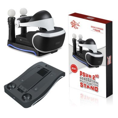 The second generation PS4VR 4-in-1 multi-function controller charger stand VR gamepad charger base