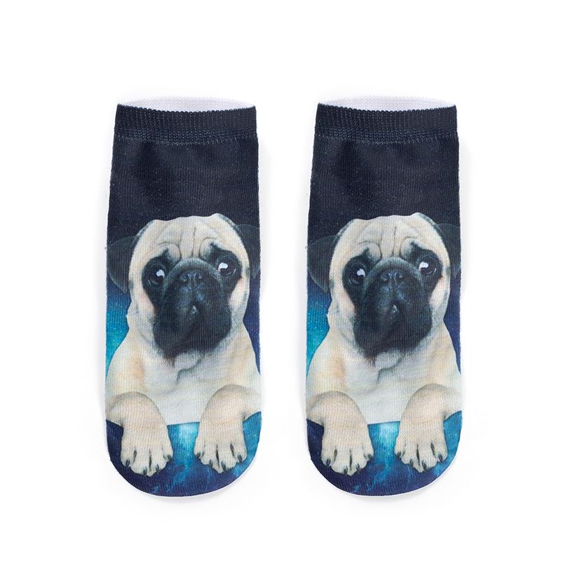 new 3D digital printing socks Animal print dog SOCKS