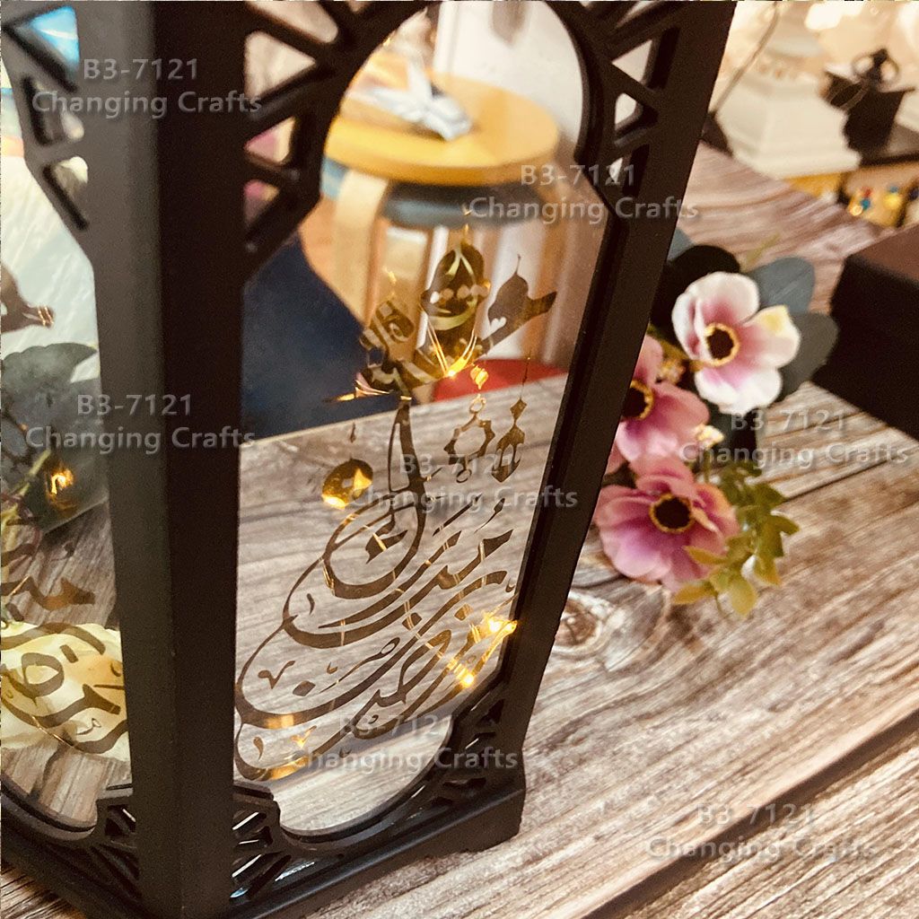 New decorative craft lantern eid mubarak ramadan ornaments Cross-border special for Halloween and Christmas decoration Application Scenario