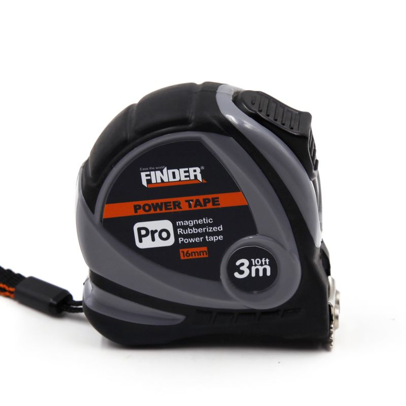 High Quality Professional 3M Magnetic Hook Steel Ruler Metric Tape Measure
