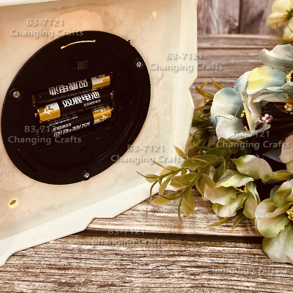 Ramadan plastic medium antique lantern, kerosene lamp, wind lamp decoration process, electronic candle, creative decoration, street stall goods, imported LED lamp, Christmas decoration Item Picture