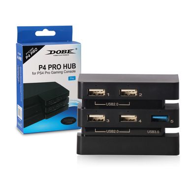 DOBE PS4 PRO HUB USB 3.02.0l Conversion Extender Host Integrated HUB converter