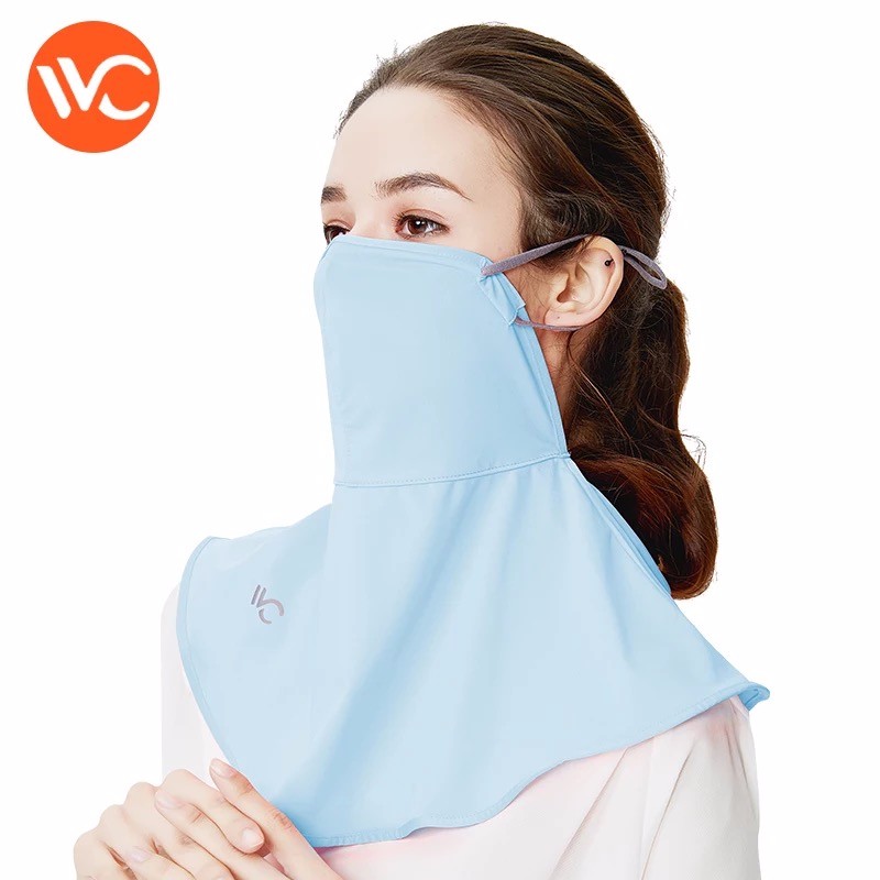 韩国VVC正品 防晒口罩蓝色详情图2