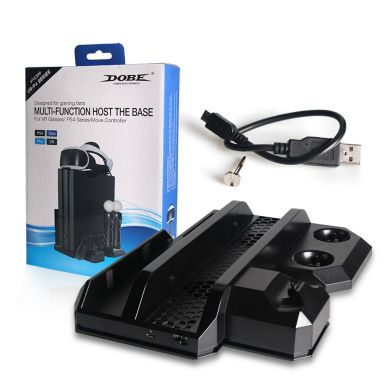 DOBE PS4SLIM PSPRO console cooling bracket Handle Charging base PSVR charging base thumbnail