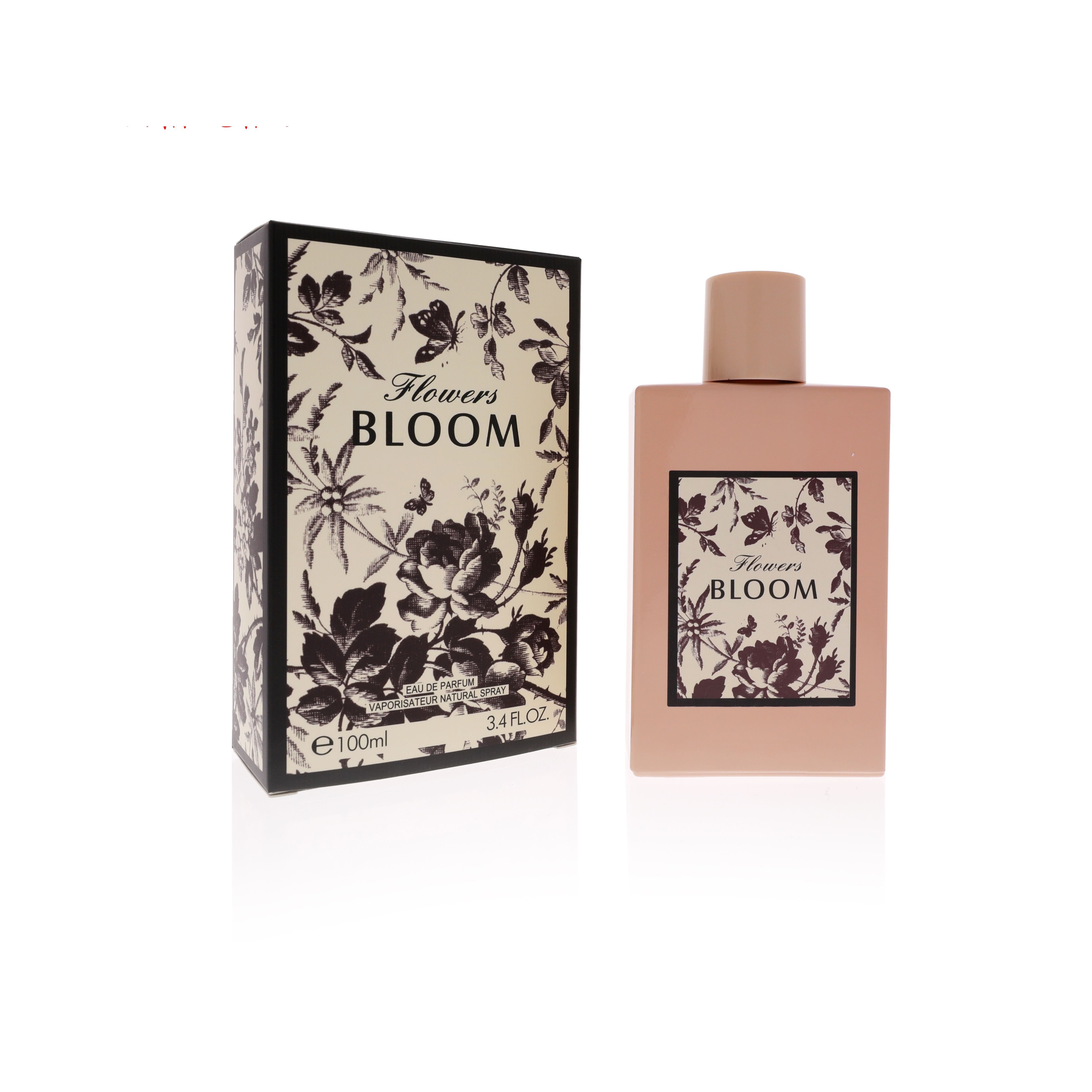 Ladies perfume, eau de toilette, floral, natural and fresh 100ml