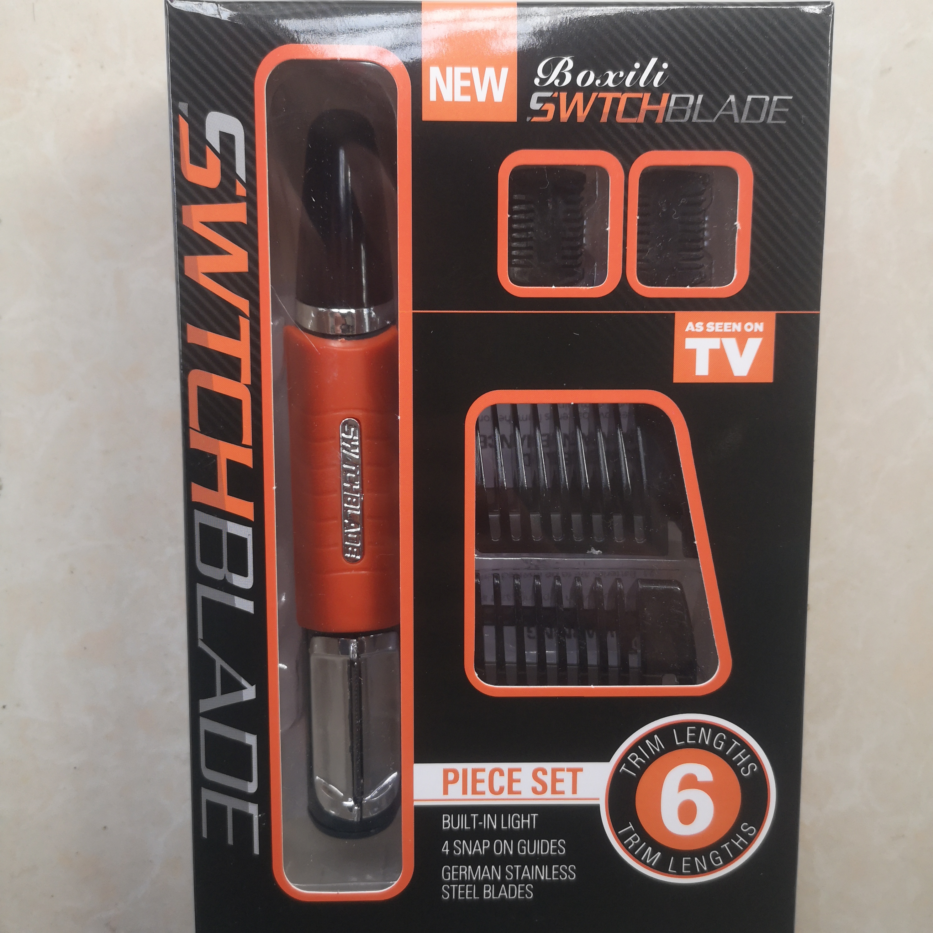 新款TV产品男士多功能剃毛器电动鼻毛修剪器双头剃须刀