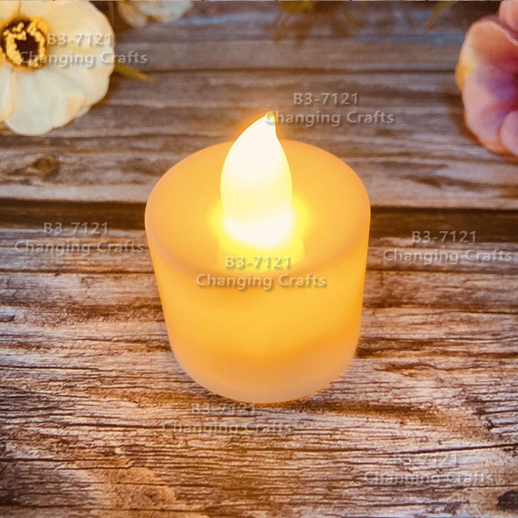 蜡烛跨境厂家生产仿真电子蜡烛灯led创意婚礼生日婚庆场地布置道具万圣诞节礼物订制斋月浪漫摆图茶蜡七夕情人节批发一件代发细节图