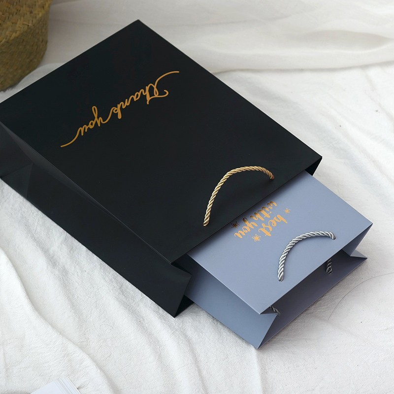 Boutique Hot Stamping Business Gift Bag undefined