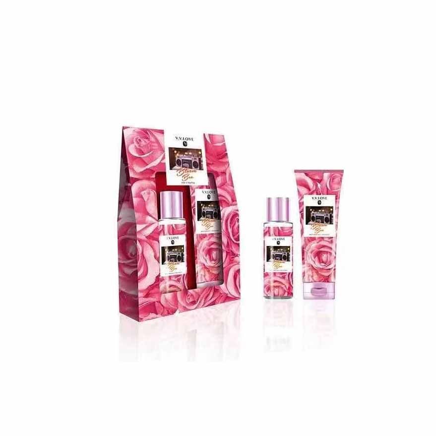 Perfume Body perfume Spray perfume Durable perfume spray and body lotion set
