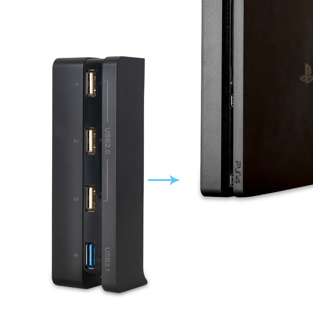 DOBE PS4 SLIM HUB USB 2.0 /3.0接口通用转换器 2转4USB扩展器详情图4