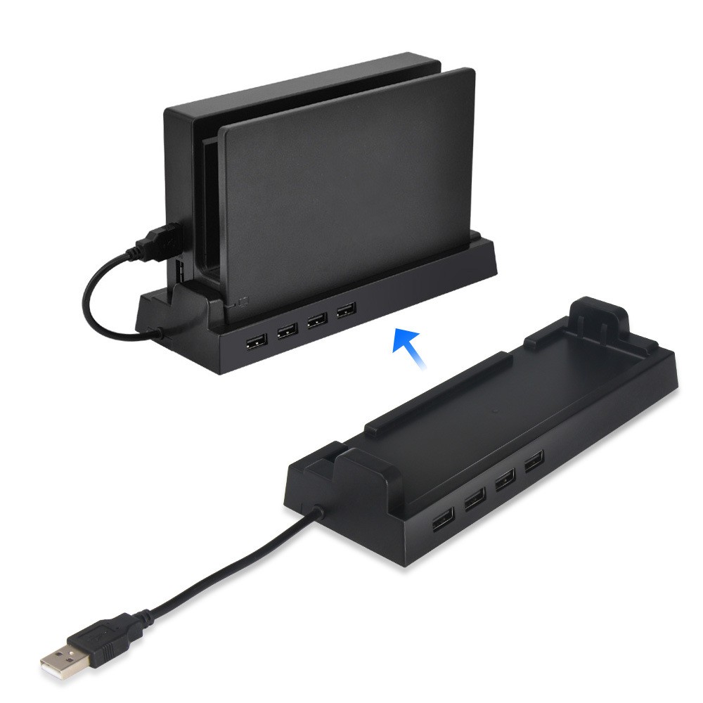 DOBE 新品switch USB2.0 HUB底座Nintendo USB扩展器NS HUB转换器详情图3