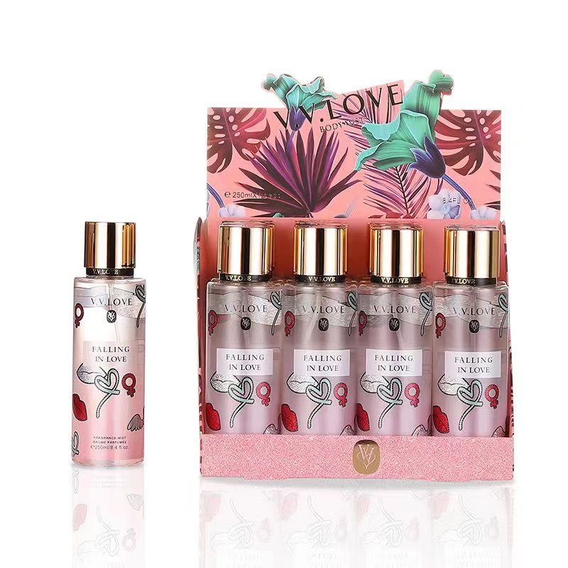 250MLBody Mist Is a fresh and enduring business home essential women's perfume mist