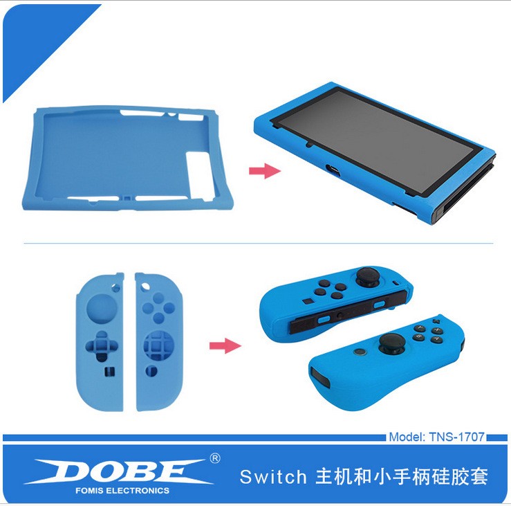 任天堂Switch主机 Joy-Con 小手柄硅胶套 DOBE品牌产品 厂家直销详情图2