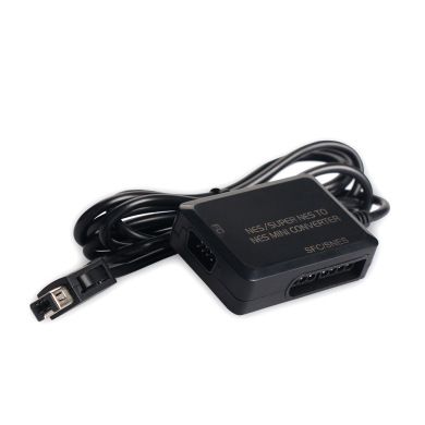 DOBE NES手柄转换器红白机NES/Super NES To NES Mini 转换器细节图