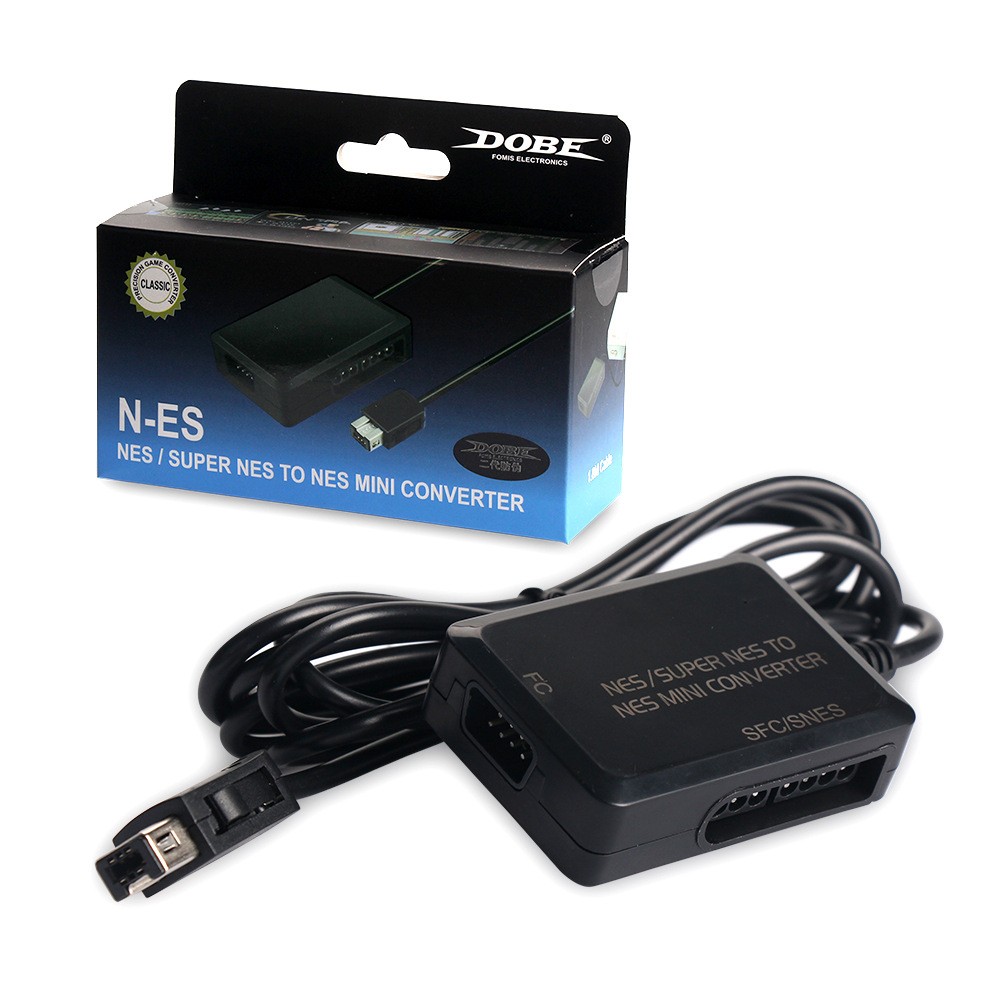 DOBE NES手柄转换器红白机NES/Super NES To NES Mini 转换器详情图6
