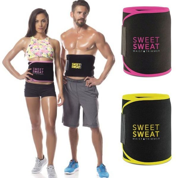 Sports Research Sweet Sweat Premium Waist Trimmer for Men & Women. As seen on TV