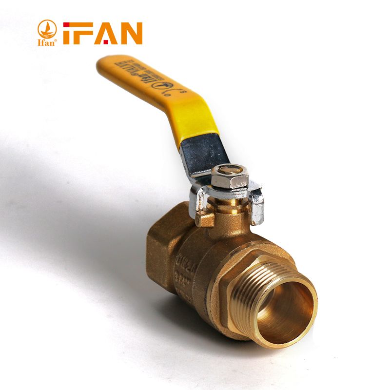 IFAN brass ball valve 81052 3/4FM-L long handle butterfly handle thumbnail