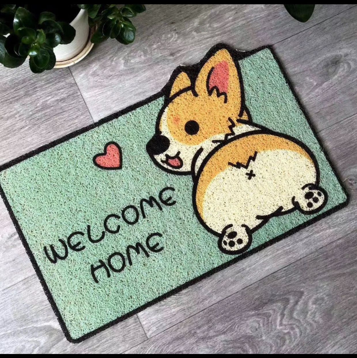 Pet pattern floor mat hot sale trendy product OEM accept