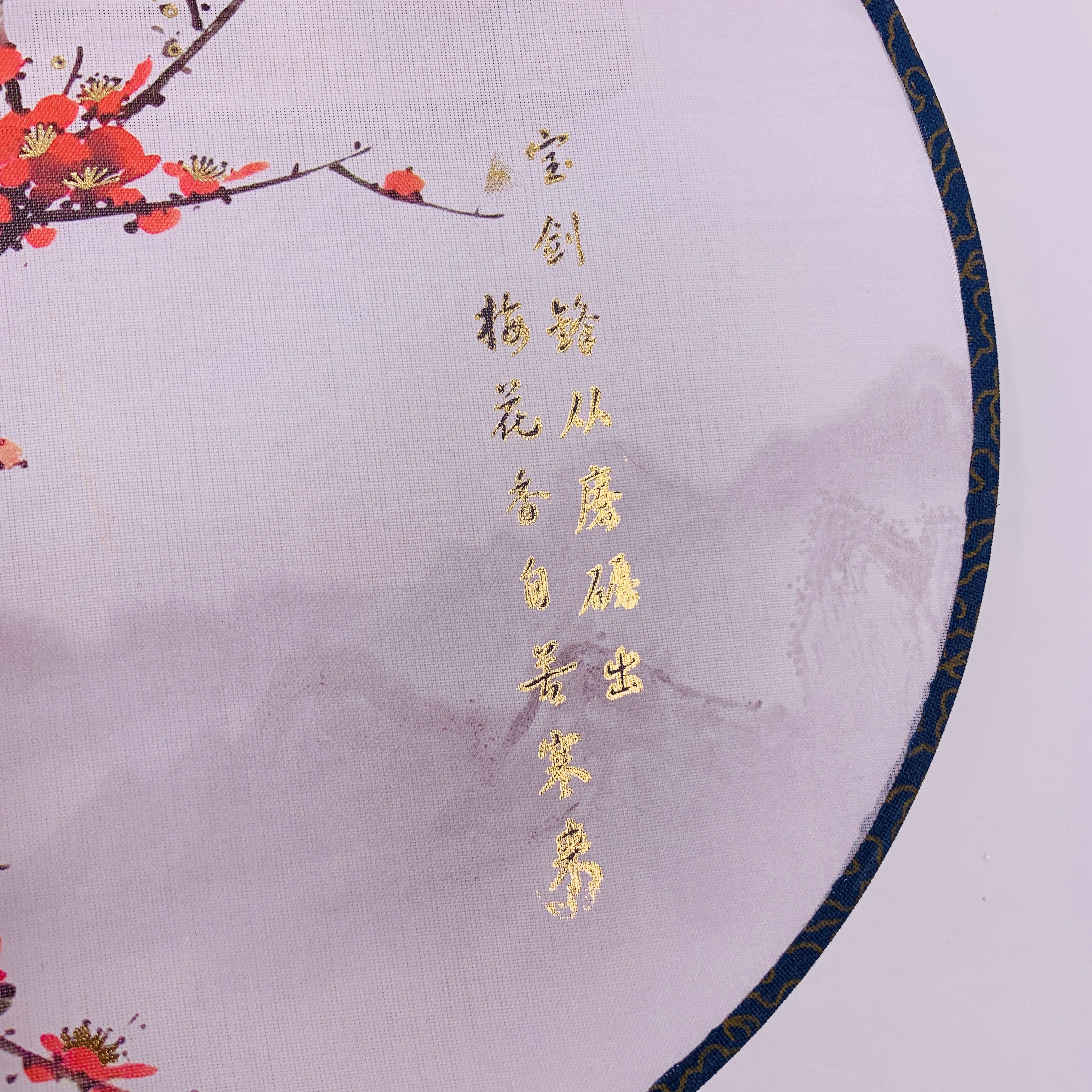 Ancient-style wooden-handled round fans, semi-transparent Hanfu round fans, palace fans, Chinese-style wooden-handled silk round fans, photo and photography round fans pic 16
