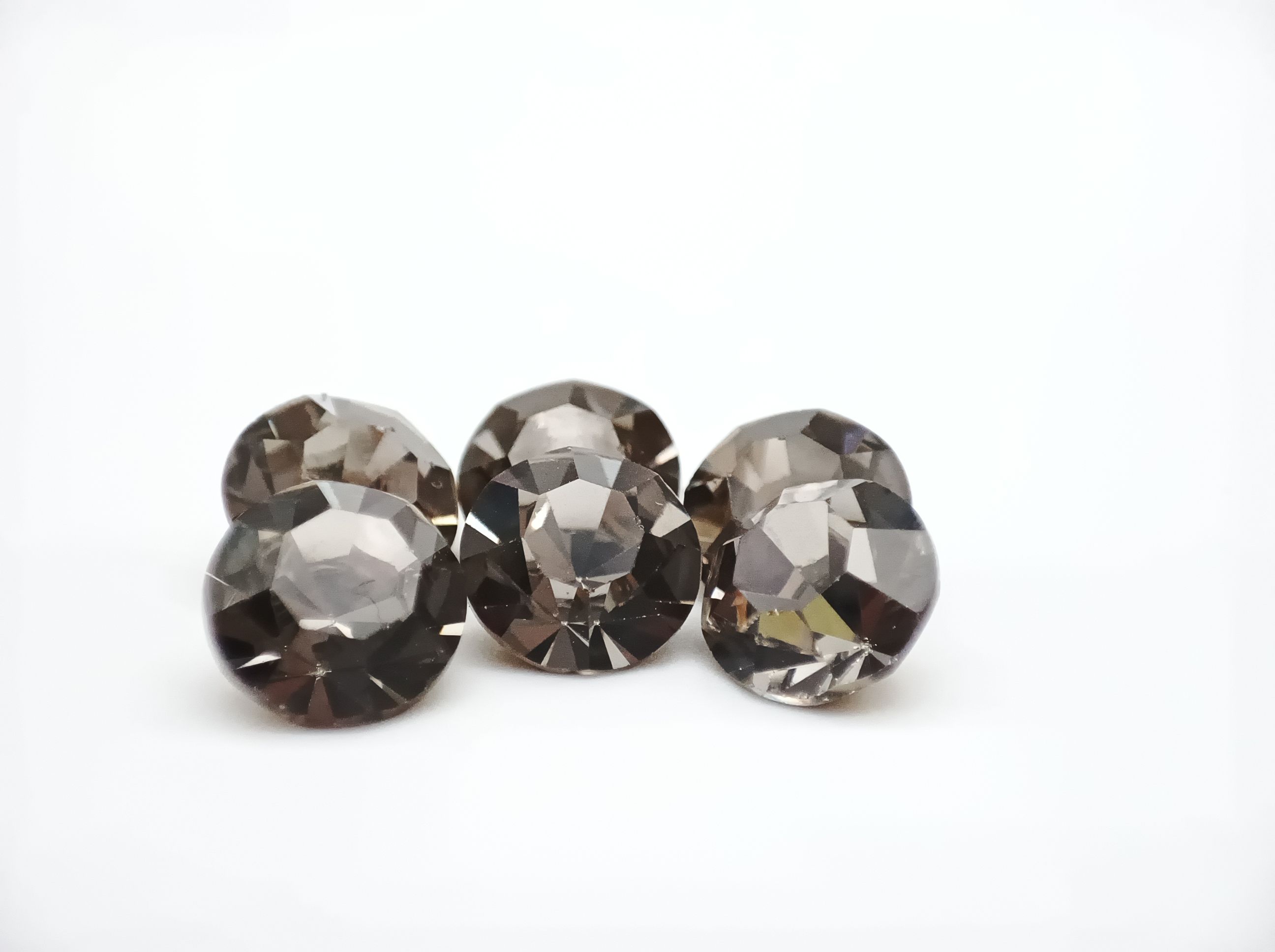 Xiangqin Original pointed-bottom water diamond transparent grey jewelry claw-chain watch with diamond setting and touch-up DIY nail polish diamond SS20 Specification image