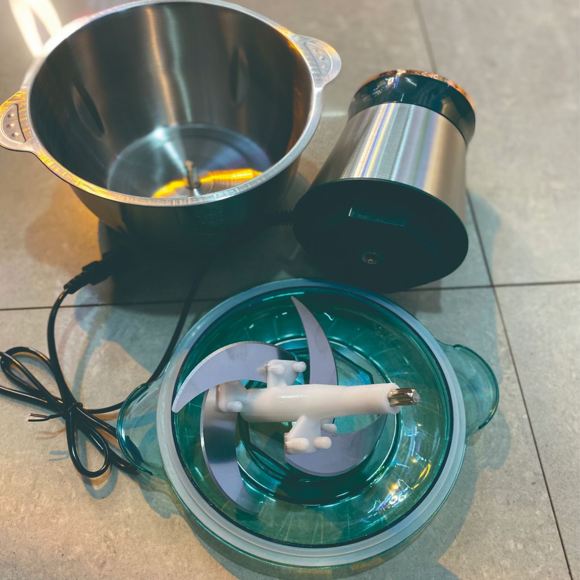 Domestic electric minced meat mincing machine Automatic mixer multi-functional minced vegetables cooking machine details Picture