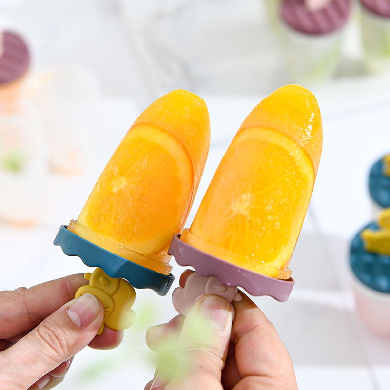 Squirrel Four sets of ice molds, Popsicle molds, ice cube molds, ice cube trays, ice lollies, ice cream ice cubes, ice cream cakes, ice iceberg molds Specification drawing
